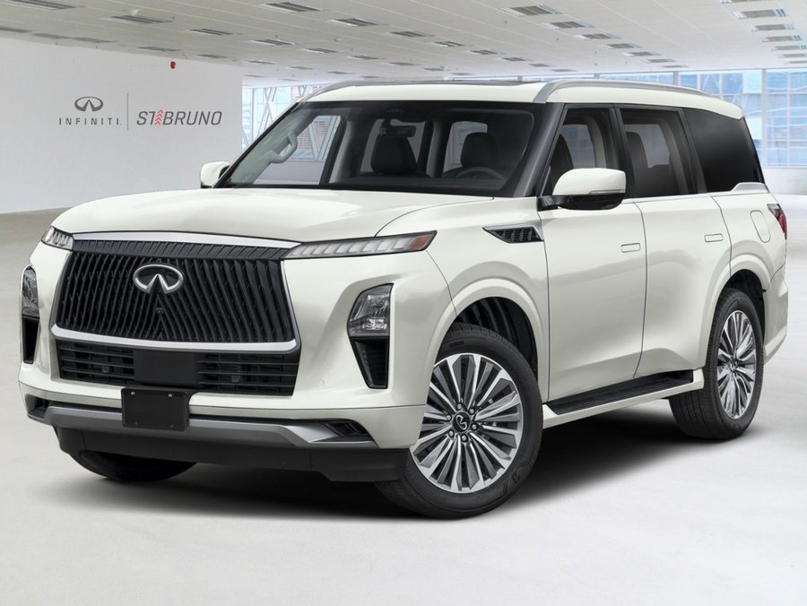 INFINITI QX80 2026 2026 Blanc radiant triple couche nacré