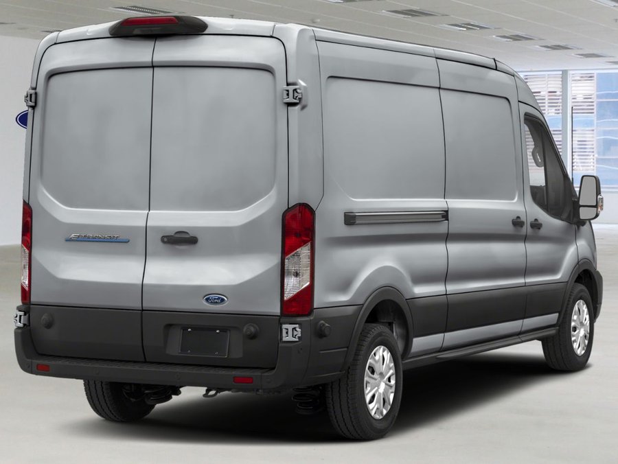 2025 Ford E-Transit Cargo Van 2025 Ingot Silver Metallic