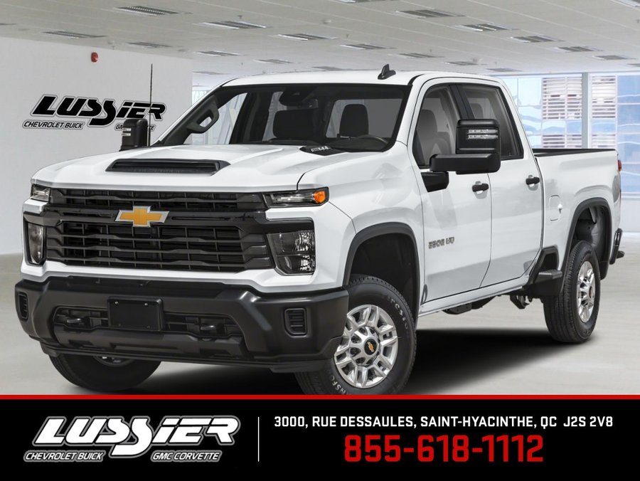 Chevrolet Silverado 2500HD WT cabine multiplace 4RM 172 po 2026 BLANC SOMMET