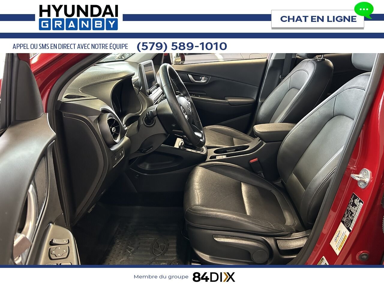 Hyundai Kona 2022 Rouge Granby - photo #10