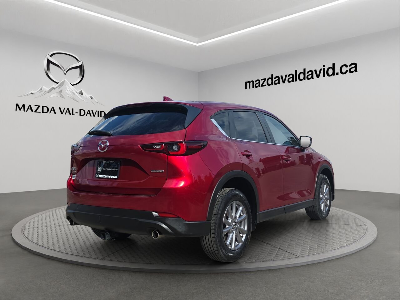 Mazda CX-5 GS TI, toit ouvrant, cruise control, volant chauffant 2022 Rouge Val-David - photo #26