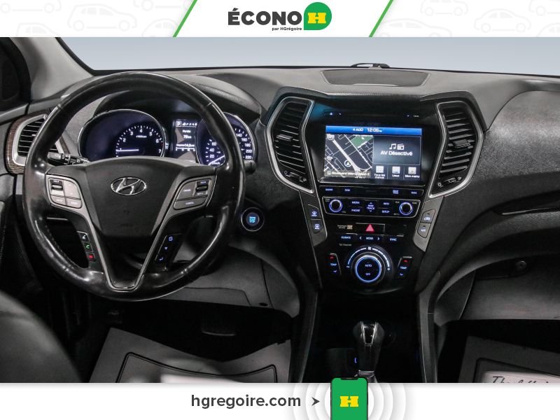 Hyundai Santa Fe 821297A | Limited AWD A/C CUIR TOIT NAVY GR ELECT MAGS CAM 2017 Gris Laval - photo #15