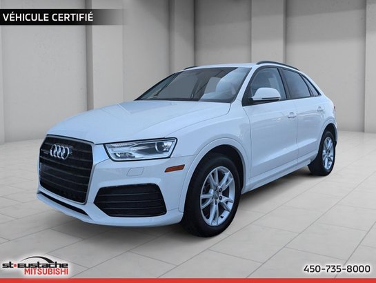 2018 Audi Q3 Komfort 2.0 TFSI quattro Tiptronic-cuir-toit panoramique-sièges chauffants White