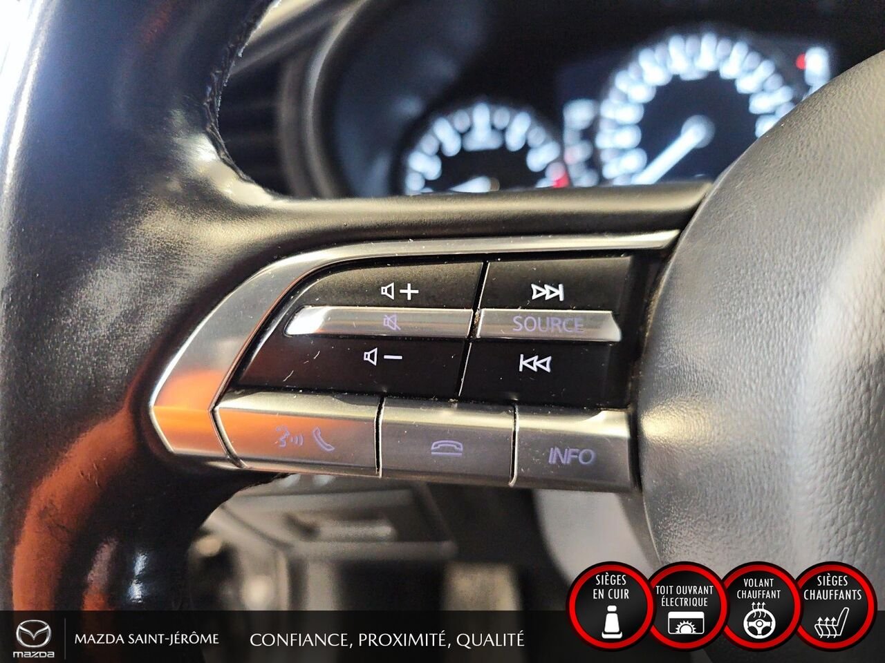 Mazda Mazda3 Sport 2022 Gris Saint-Jérôme - photo #14