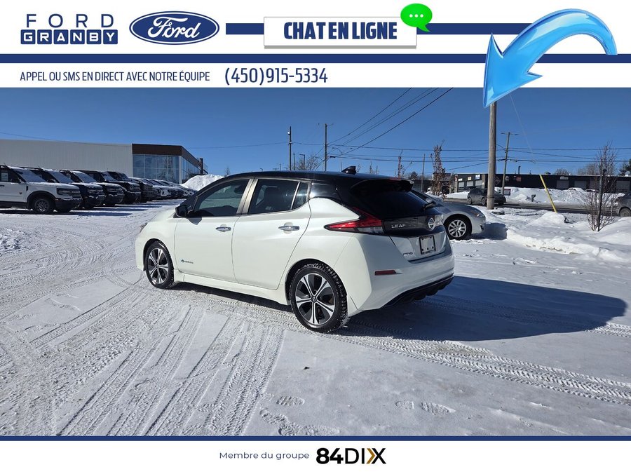Nissan LEAF SV 2019 Blanc