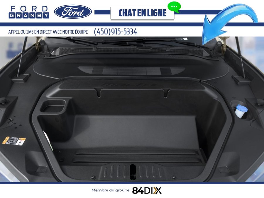 Ford Mustang Mach-E Haut de gamme TI 2026 Gris glacier métallisé trois couches