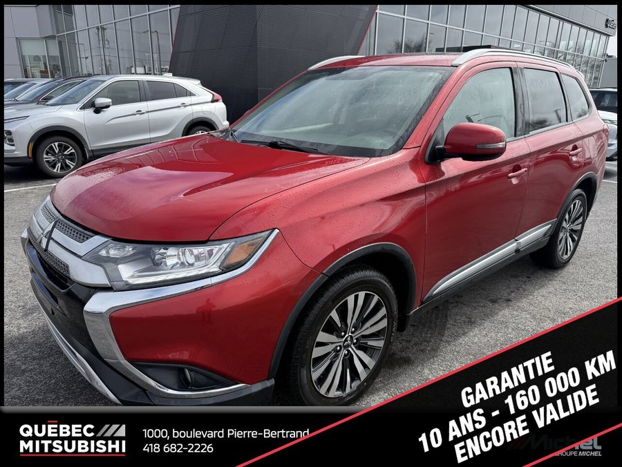 2019 Mitsubishi Outlander ES Tourisme AWC, Entrée sans clef, Toit ouvrant Red