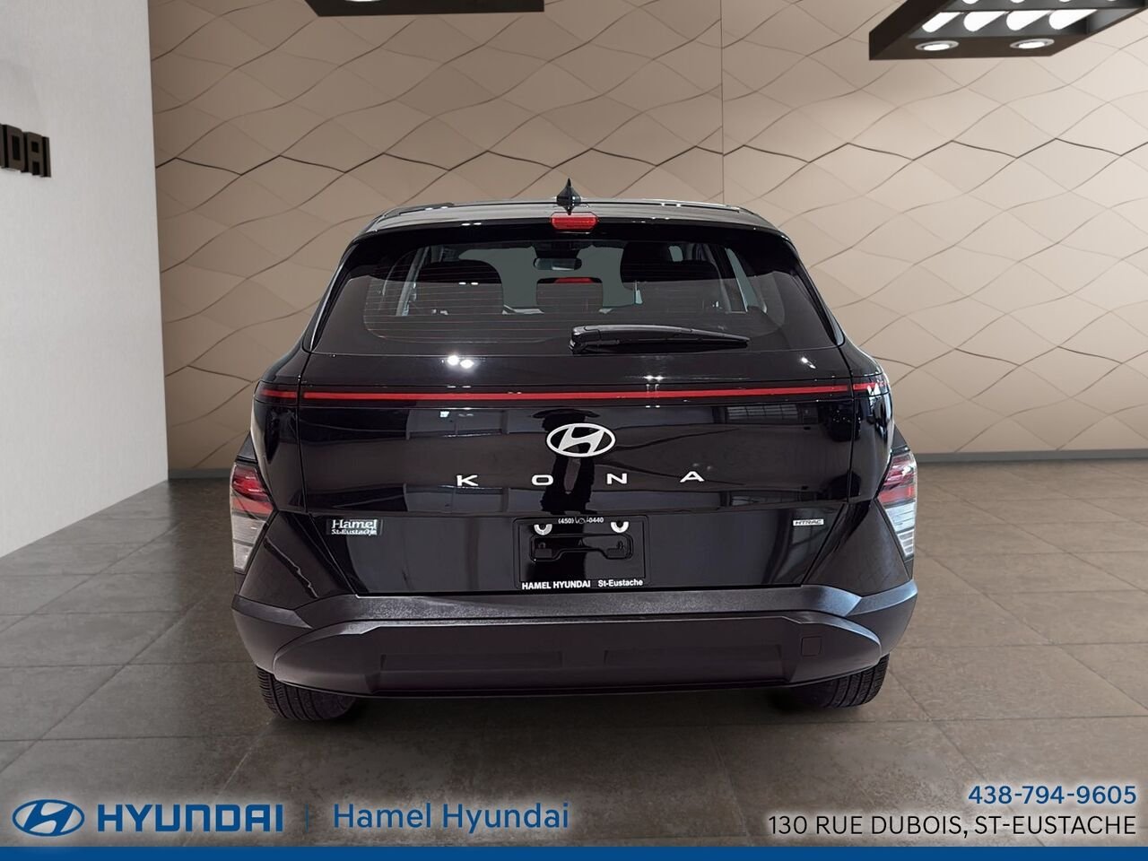 Hyundai Kona 2024 Noir Saint-Eustache - photo #3