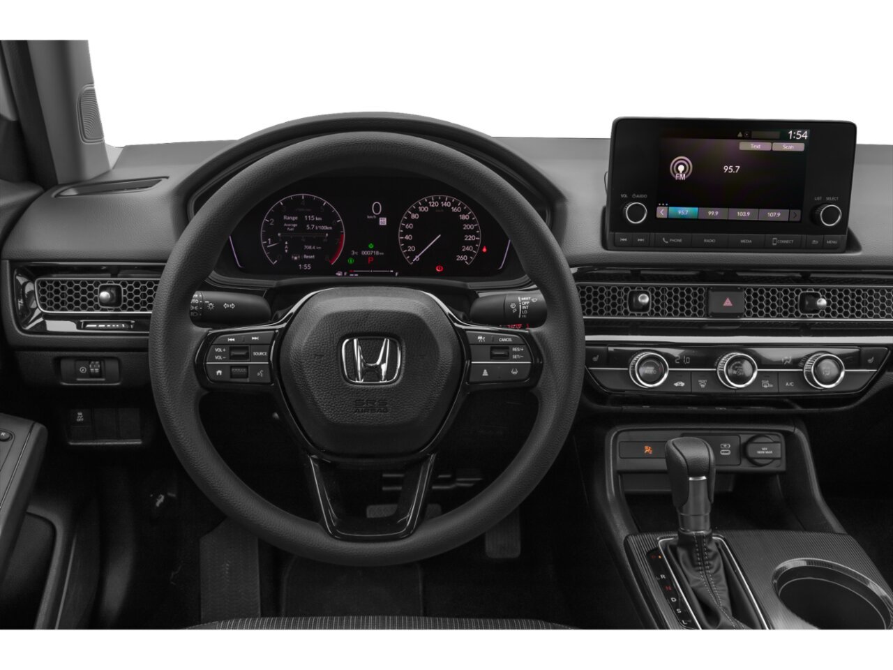 Honda Civic Berline LX CVT Sedan 2026 Rouge rallye Ottawa & Gatineau - photo #10