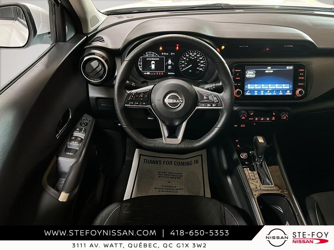 Nissan Kicks SV TA 2024 Blanc Ste-Foy - photo #13