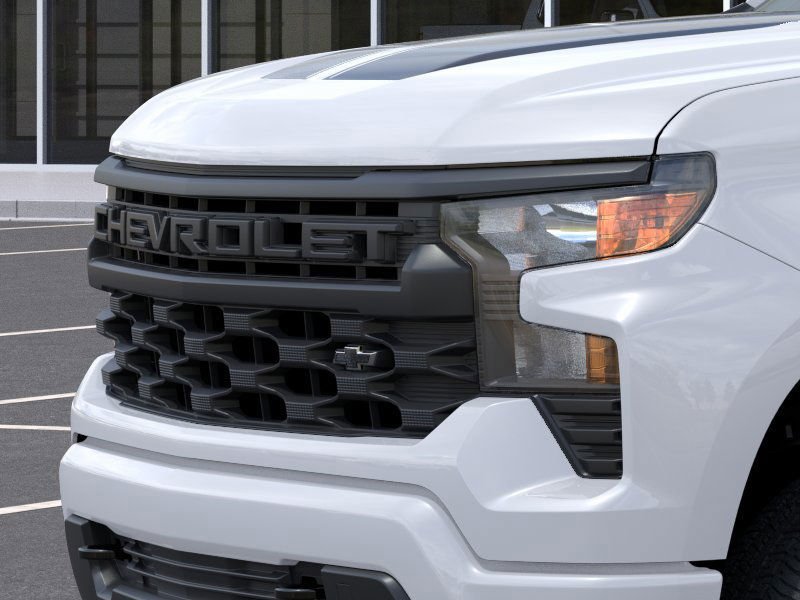 2026 CHEVROLET Silverado 1500 Custom cabine multiplace 4RM 157 po Summit White Sherbrooke - photo #12