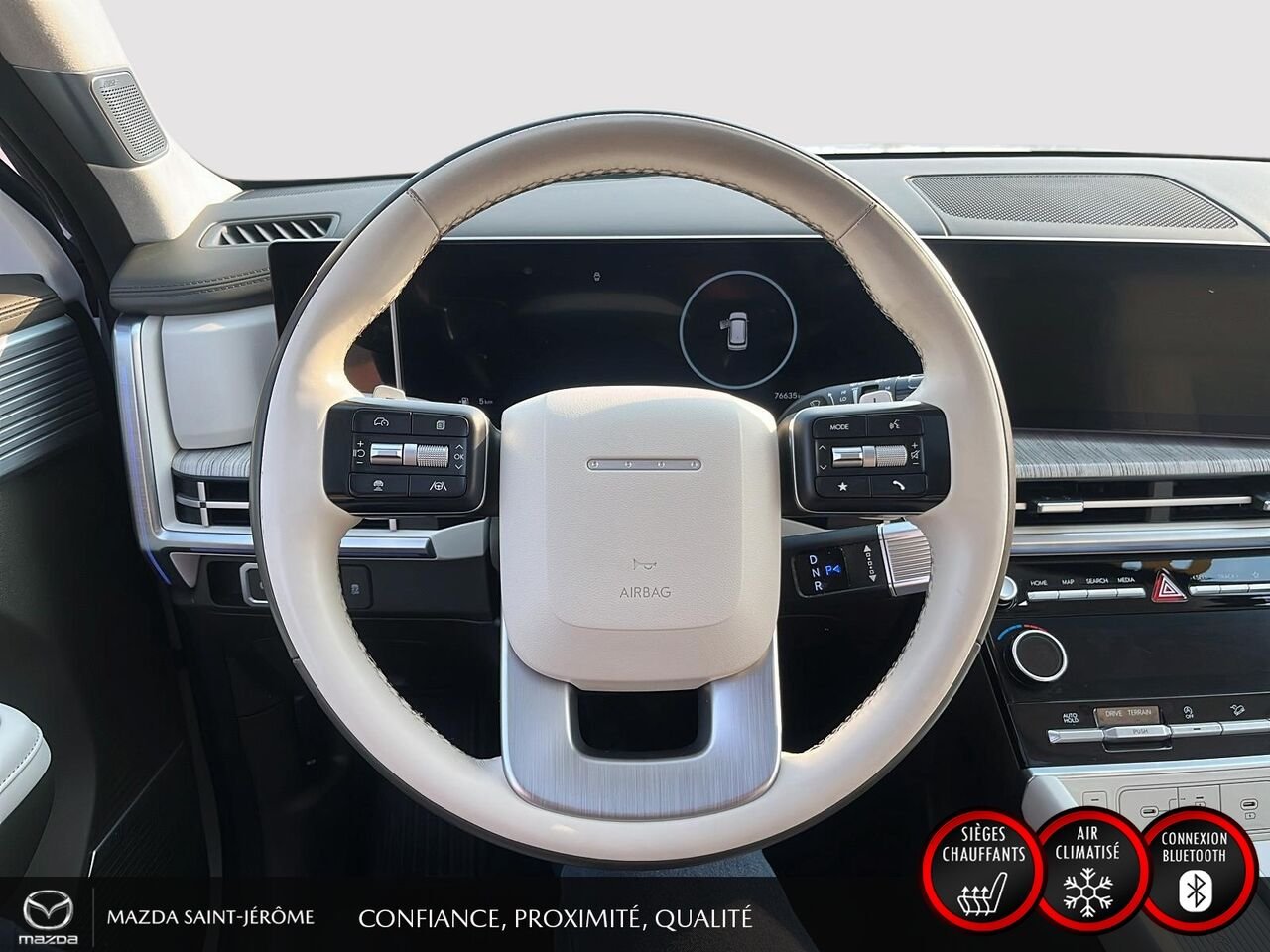 2024 Hyundai Santa Fe White Saint-Jérôme - photo #13