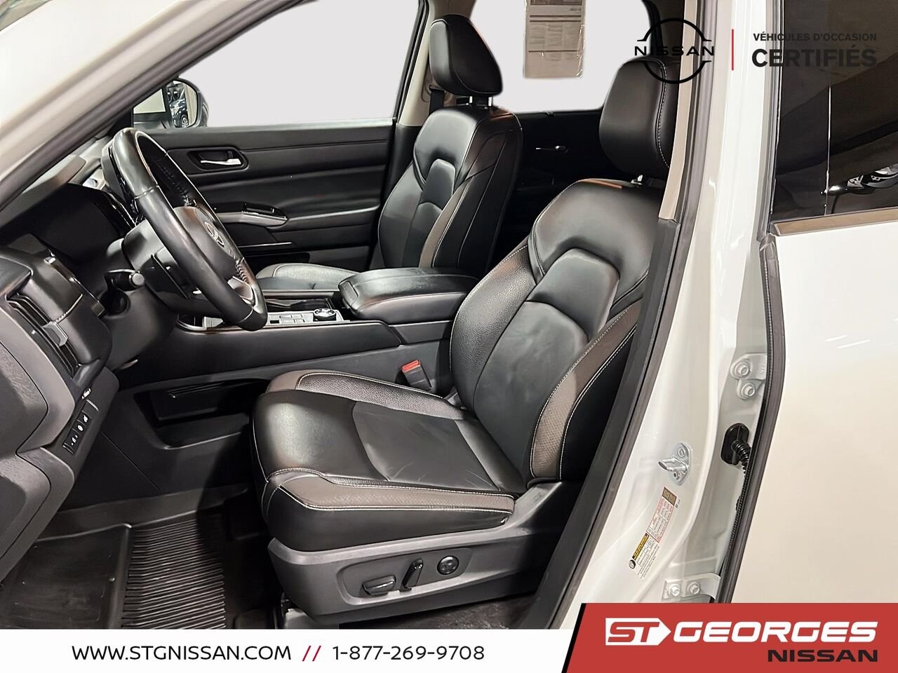 Nissan Pathfinder 2023 Blanc Saint-Georges - photo #8