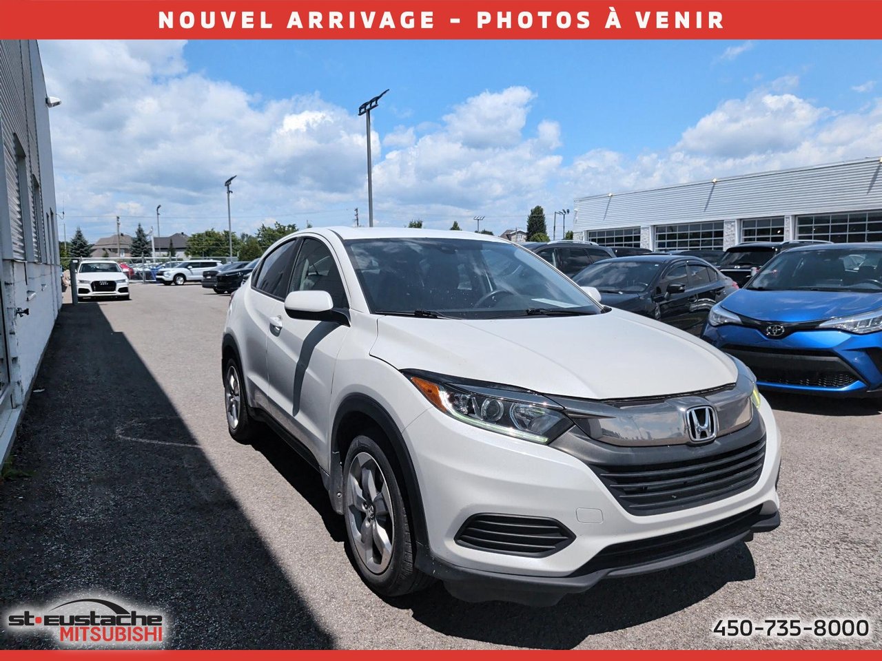 Honda HR-V 2019 Blanc Saint-Eustache - photo #2