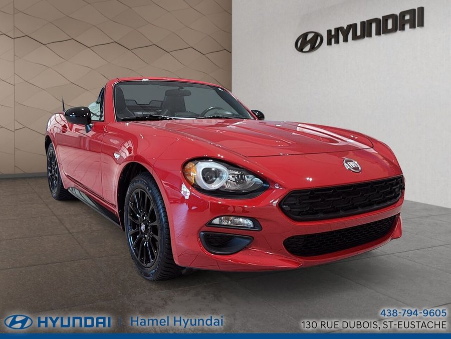 FIAT 124 Spider 2017 2017 Rouge