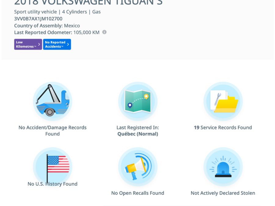 2018 Volkswagen Tiguan 2018 White