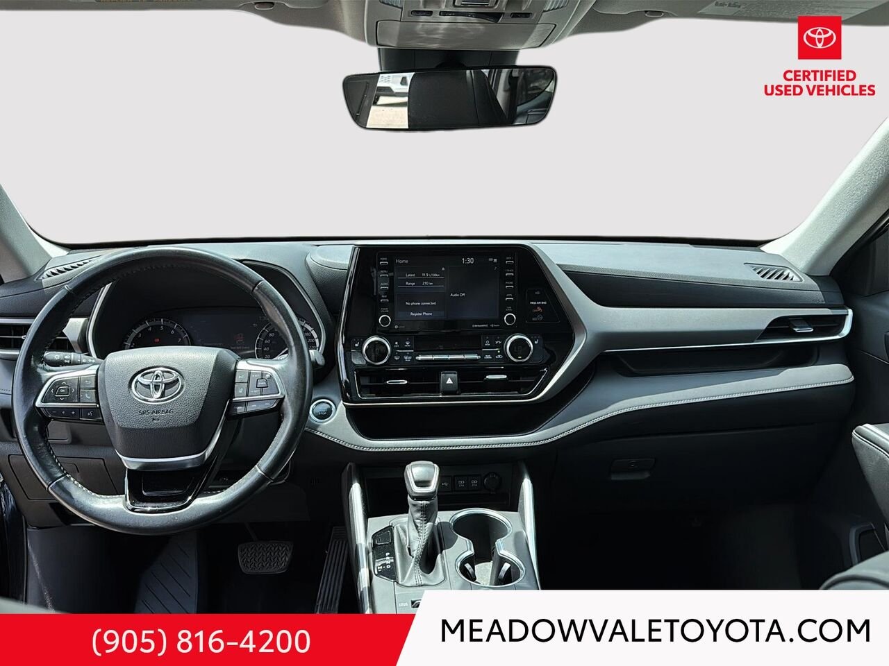 2020 Toyota Highlander New Tires, One Owner Black Mississauga - photo #18