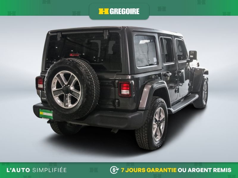 Jeep Wrangler 821038 | Unlimited Sport 80th Anniversary 4WD AUTO A/C MAGS 2021 Gris Laval - photo #7