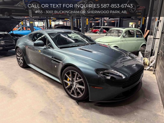 2015 Aston Martin V8 Vantage 2015 Alloro Green