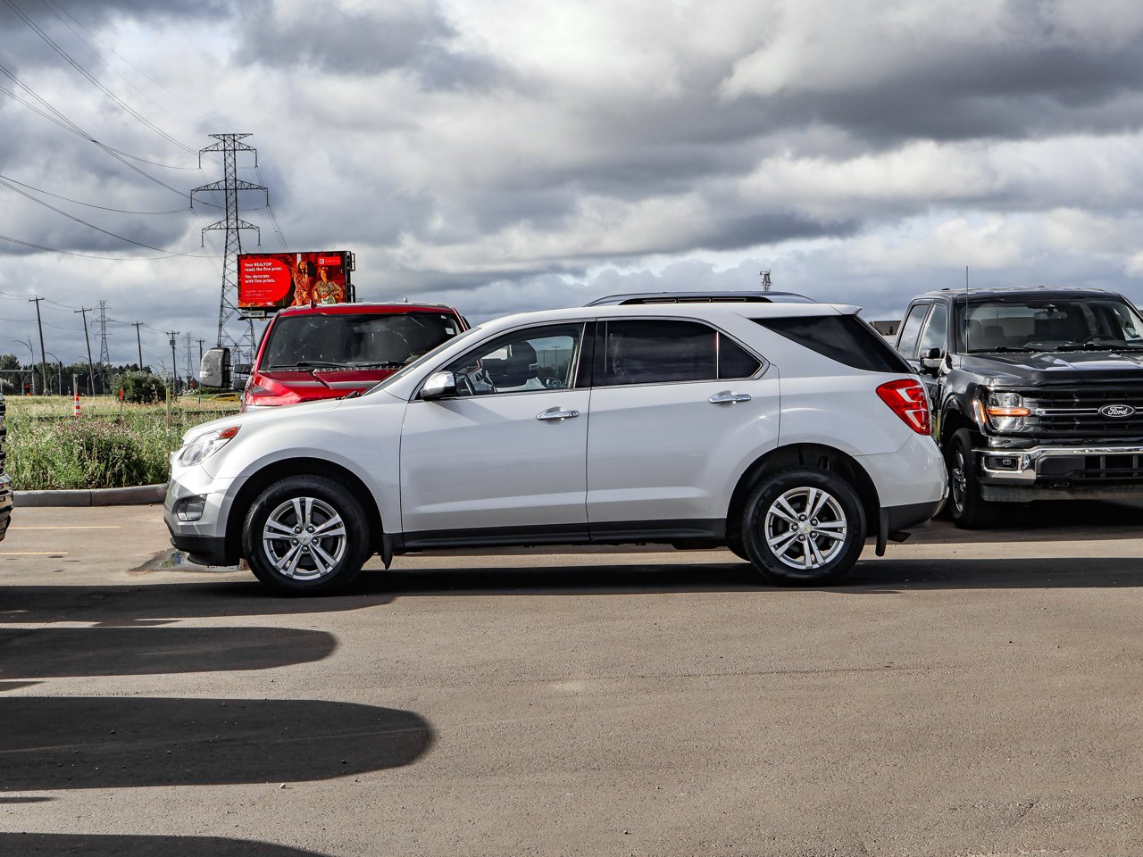 2017 Chevrolet Equinox AWD 4dr Premier w/1LZ White Sherwood Park - photo #4