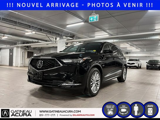 Acura MDX *** UN PROPRIO + CLEAN CARFAX + BAS KILOMÉTRAGE*** 2022 Noir