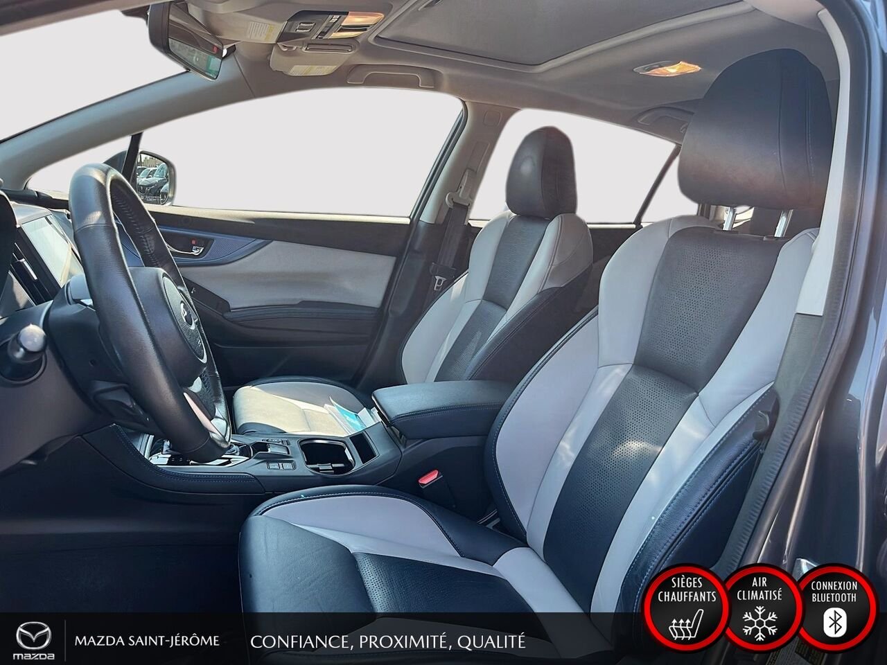Subaru Crosstrek hybride rechargeable 2023 Gris Saint-Jérôme - photo #17