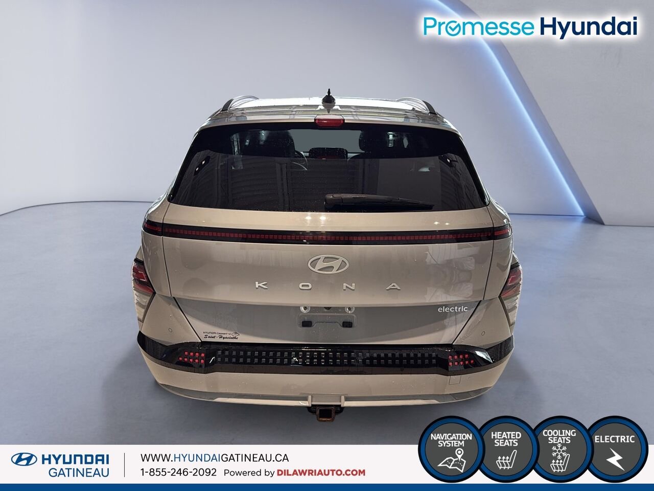 2024 Hyundai Kona Electric Grey Gatineau - photo #2