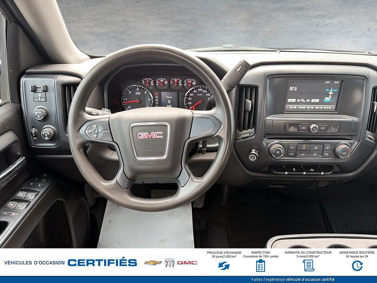 2018 GMC SIERRA K1500 Cabine double 4RM 143,5 po Black Montmagny - photo #7