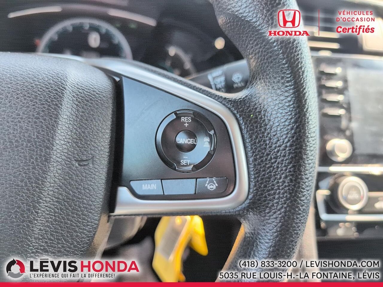 Honda Civic LX LX BM 2019 Blanc Lévis - photo #23