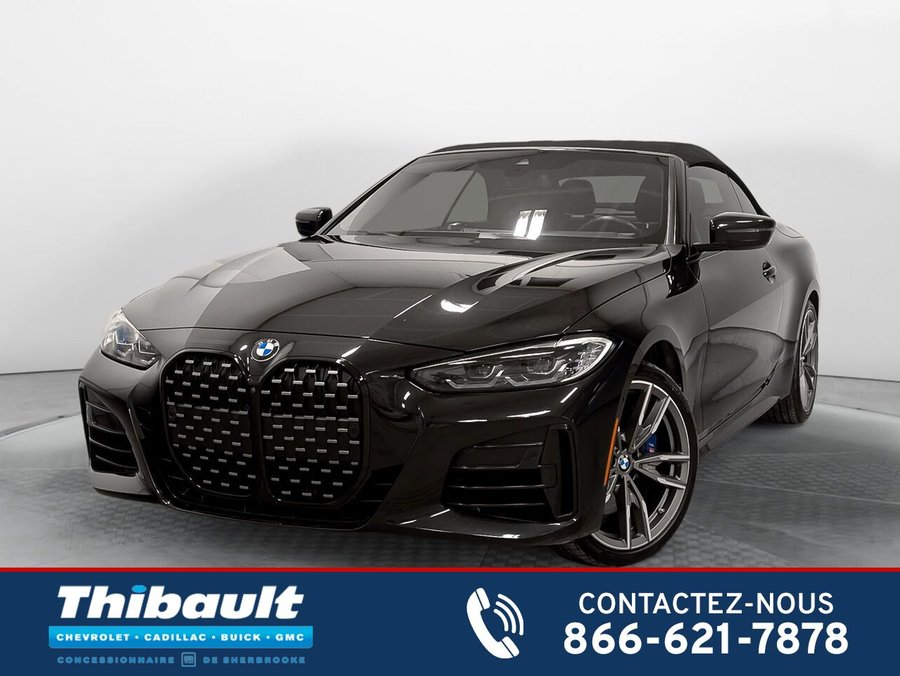 BMW M440i xDrive Convertible Premium Enhanced Package 2024 Noir