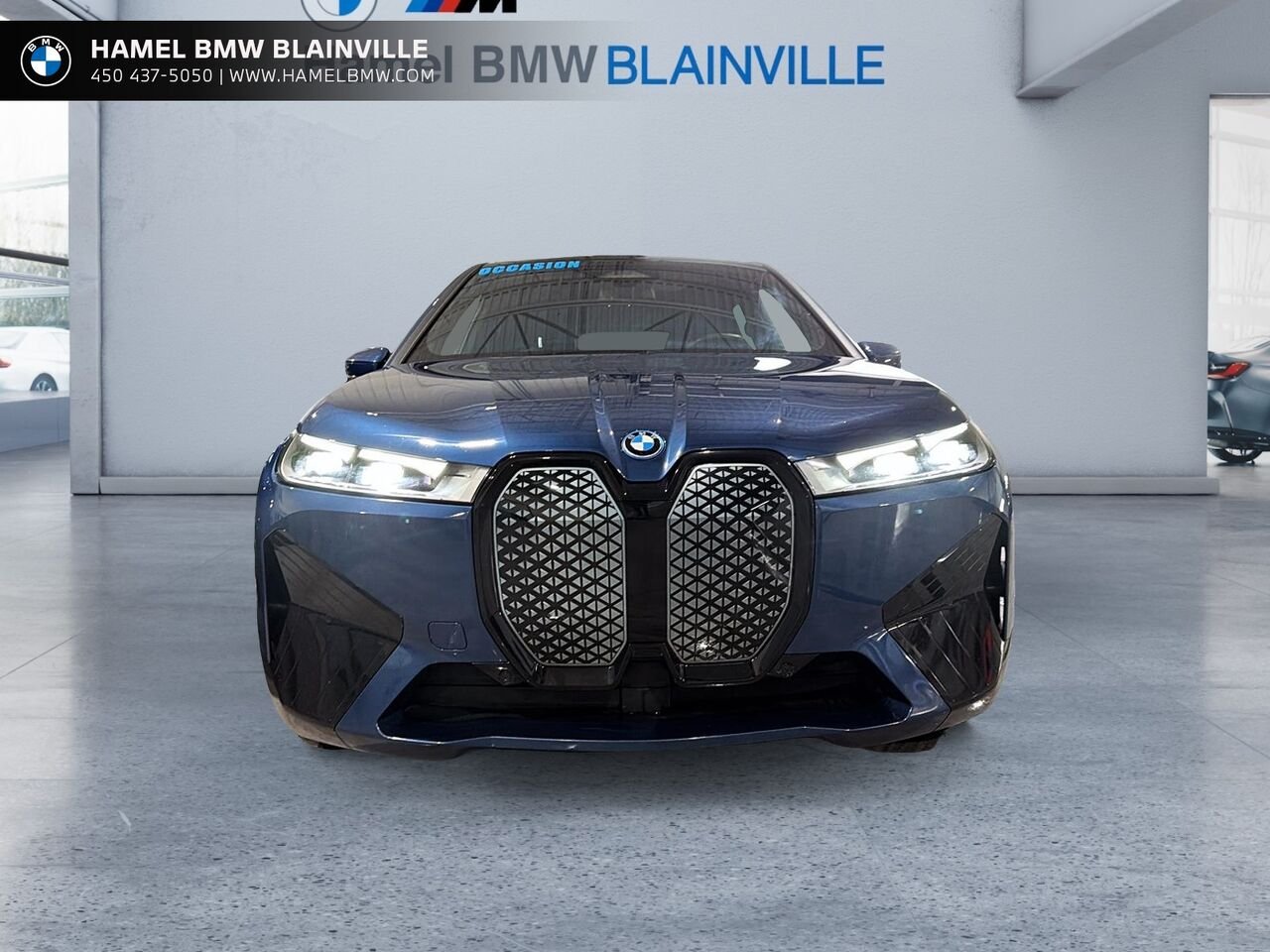 BMW iX xDrive40 véhicule d'activités sportives 2024 Bleu Blainville - photo #1