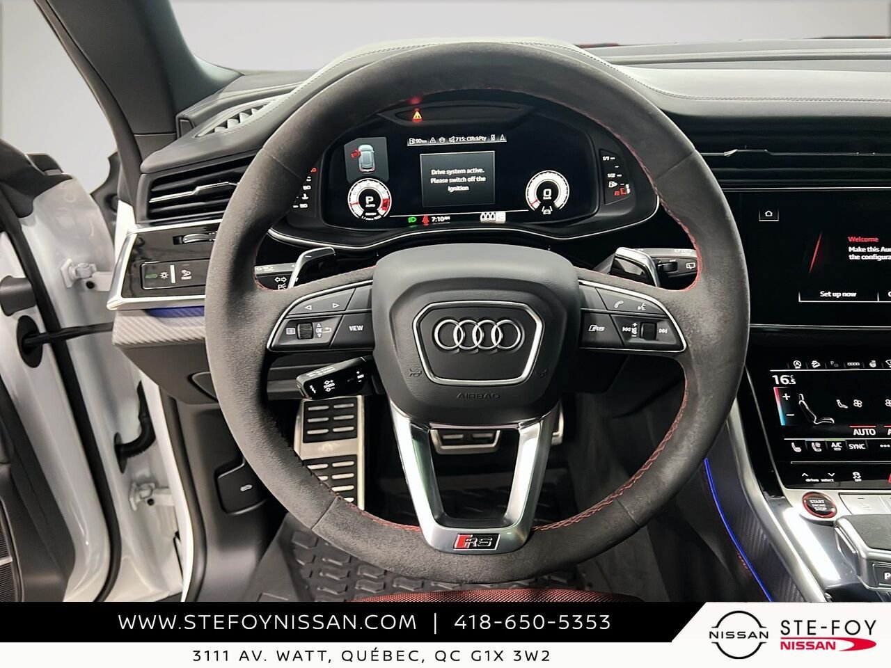 2026 Audi RS Q8 PERFORMANCE White Ste-Foy - photo #11