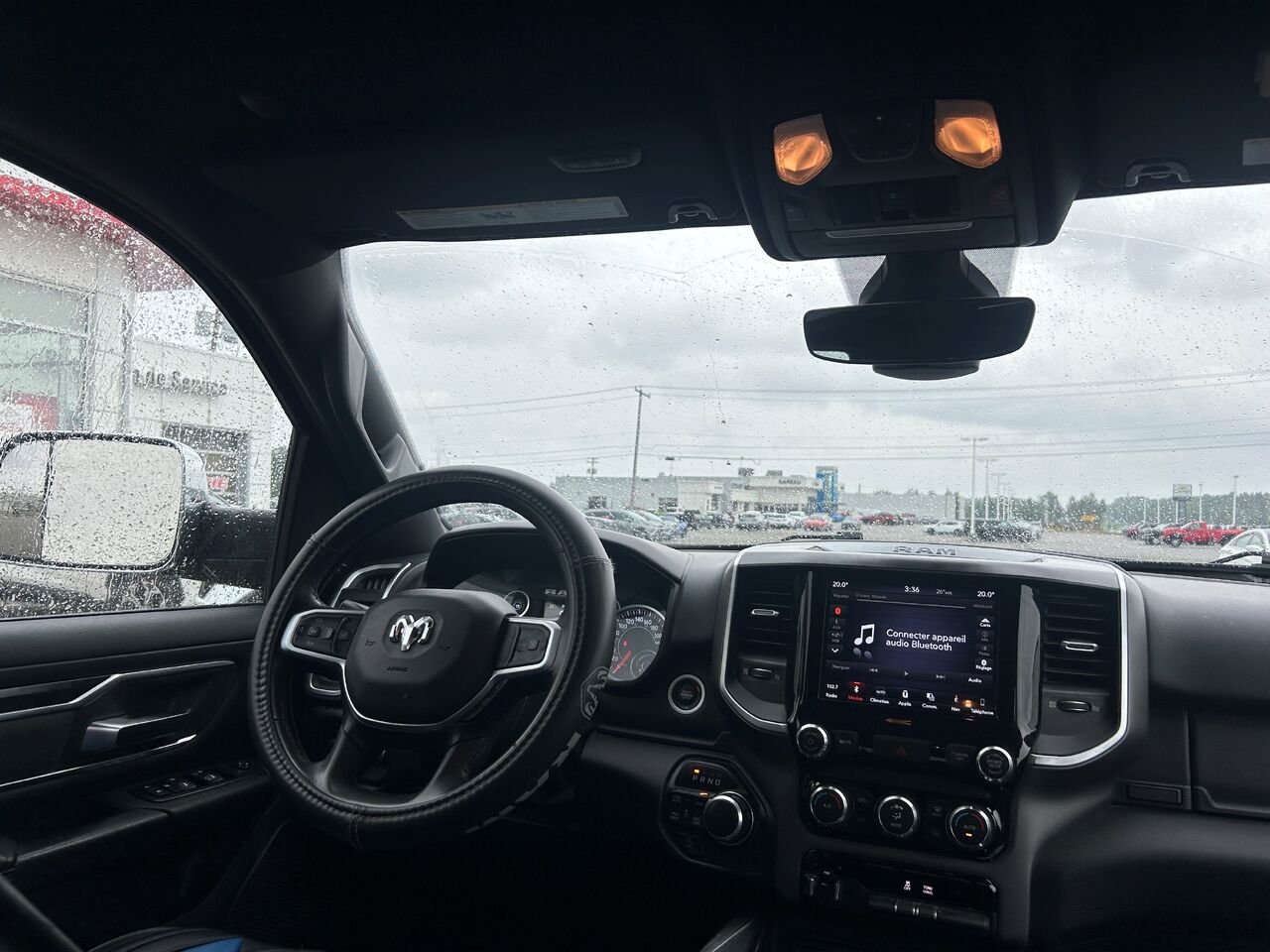 Ram 1500 Big Horn cabine d'équipe 4x4 caisse de 6 pi 4 po 2019 Noir Val-d'Or - photo #2
