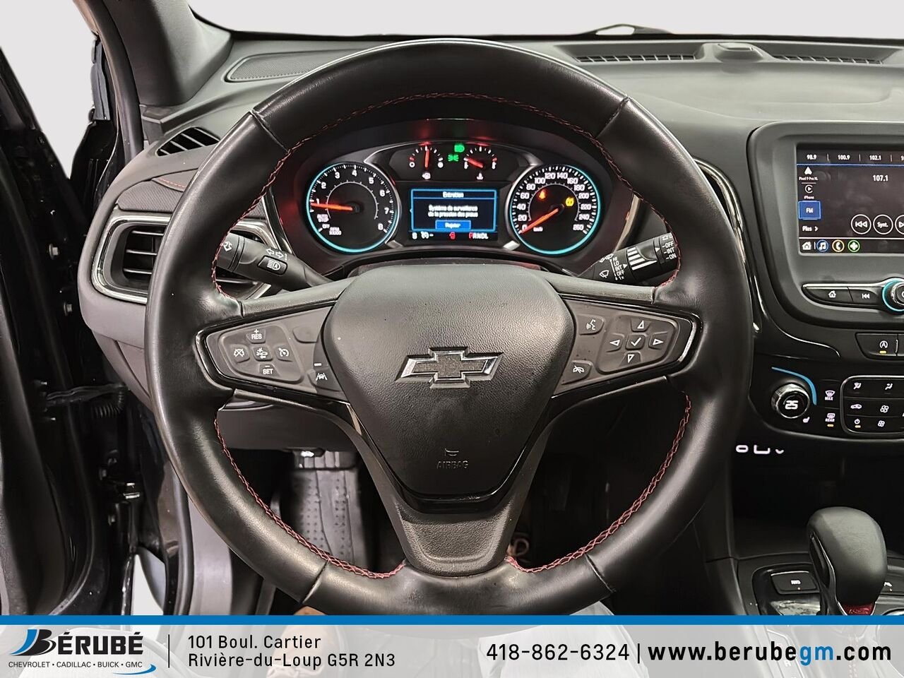 CHEVROLET EQUINOX RS AWD RS 4 portes TI 2023 Noir Rivière-du-Loup - photo #11