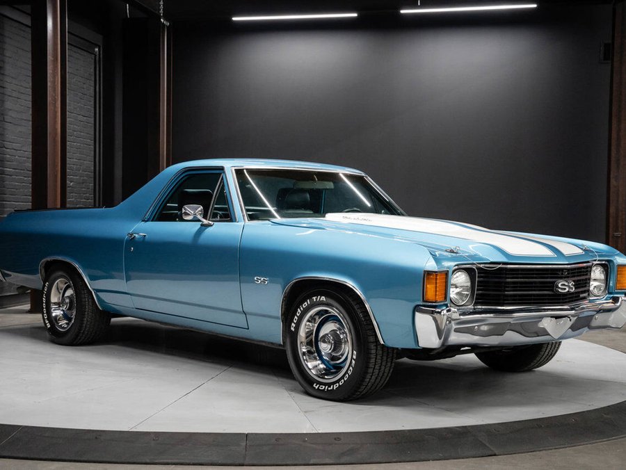 1972 Chevrolet EL Camino 1972 Blue
