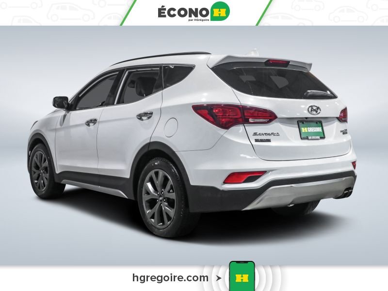Hyundai Santa Fe 725320 | Ultimate AWD AUTO AC UIR TOIT NAV MAGS CAM RECULE 2018 Blanc Laval - photo #5