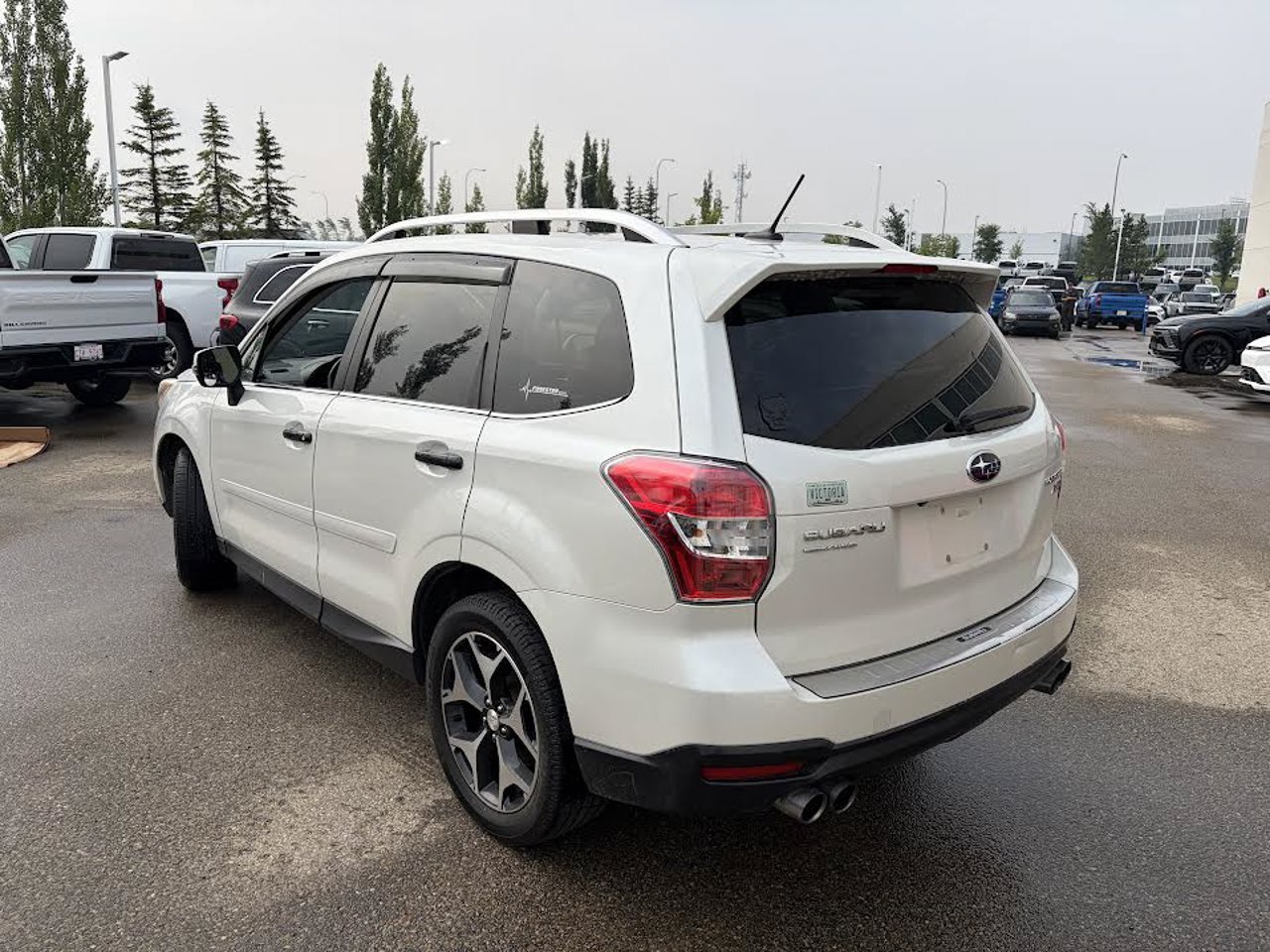 2015 Subaru Forester 5dr Wgn CVT 2.0XT Limited w/Tech Pkg Satin White Pearl Sherwood Park - photo #3