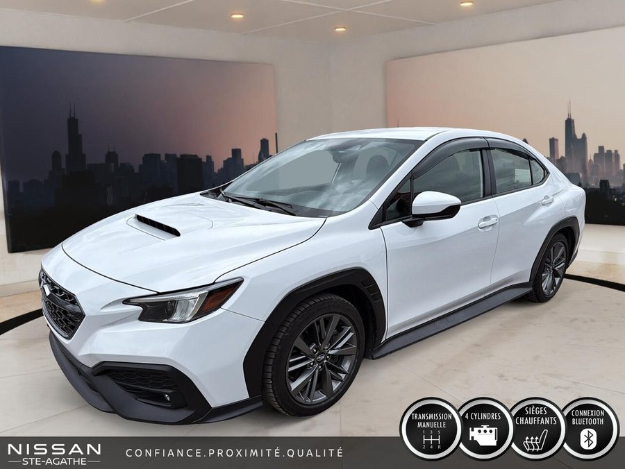 Subaru WRX Manuelle 2024 Blanc