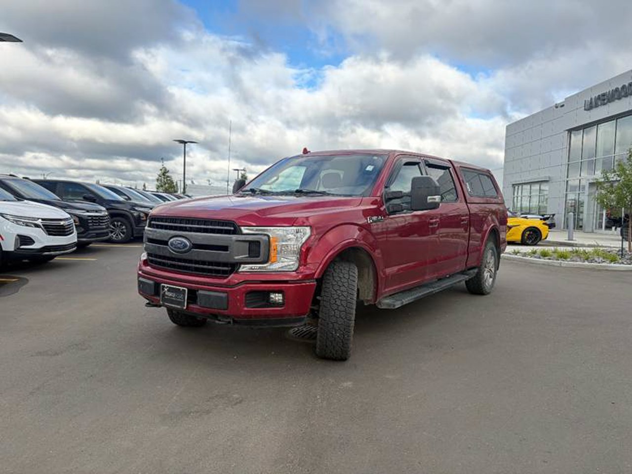 2018 Ford F-150 XLT 4WD SuperCrew 5.5' Box Red Sherwood Park - photo #2