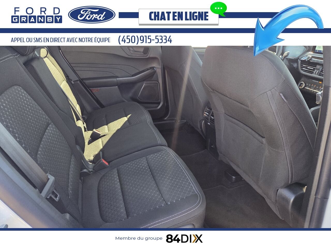Ford Escape 2025 Blanc Granby - photo #22
