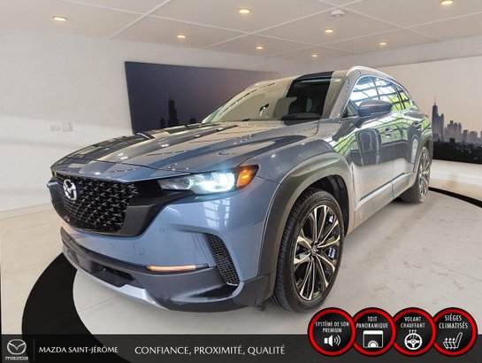 Mazda CX-50 GT avec moteur turbo | TOIT PANO | CUIR | AWD | 2023 Gris