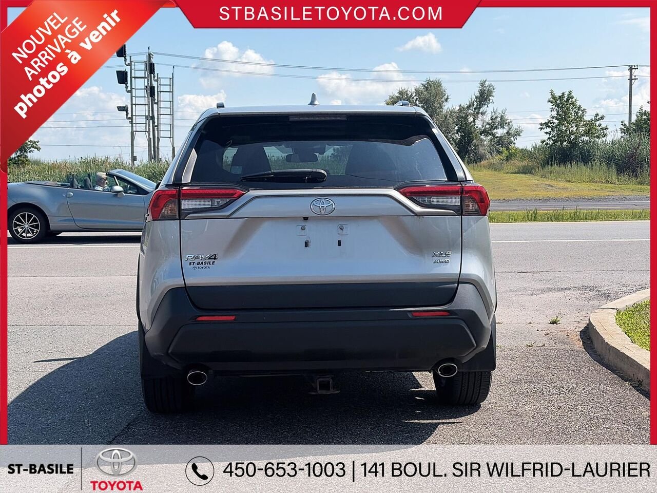 TOYOTA RAV4 2022 Argent Saint-Basile-le-Grand - photo #2