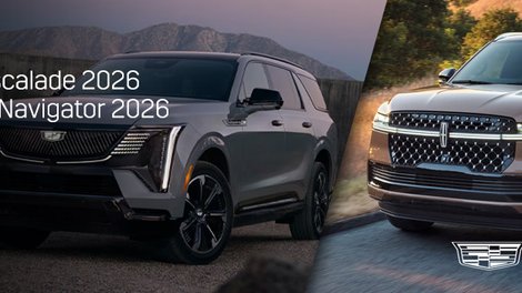 Cadillac Escalade 2026 vs Lincoln Navigator 2026 à Laval : Quel VUS pleine grandeur de luxe choisir ?
