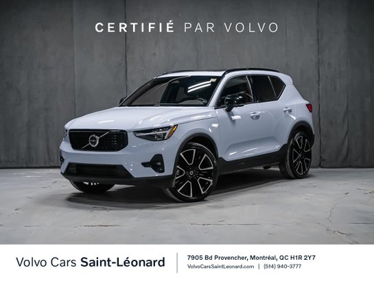 2024 Volvo XC40 B5 ULTIMATE DARK ENSEMBLE ADVENTURE MAGS 21PO Blue