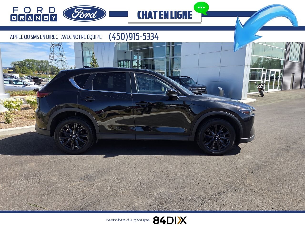 Mazda CX-5 2022 Noir Granby - photo #7