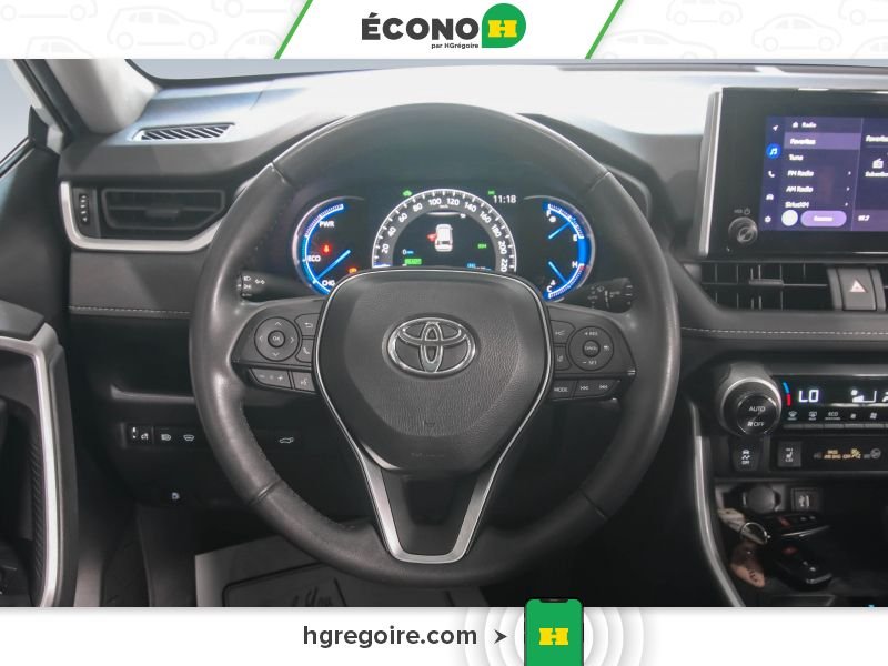 Toyota Rav 4 821073 | HYBRID XLE AWD TOIT MAGS CAM RECULE 2024 Blanc Laval - photo #21
