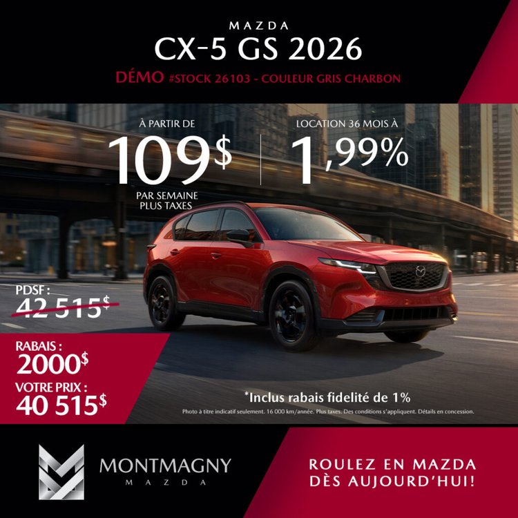 Montmagny mazda promo aout CX 5GS 2026 FR 1024x1024
