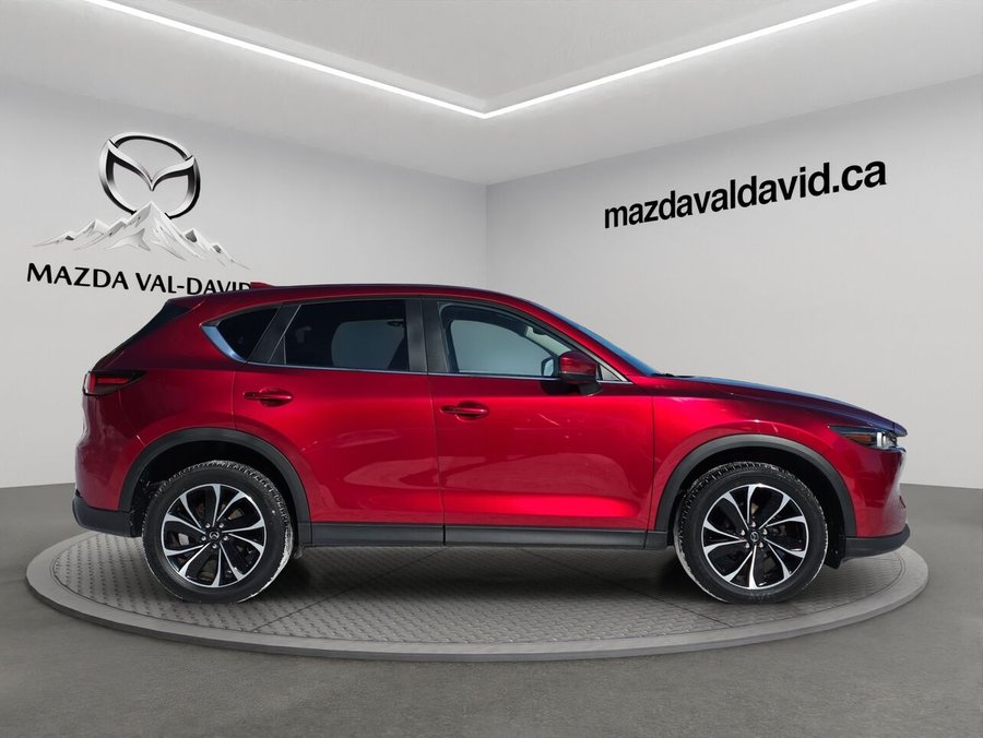 Mazda CX-5 GS AWD, Toit ouvrant, Volant chauffant, Sièges en cuir 2023 Rouge