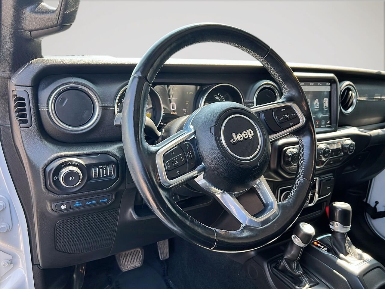 Jeep WRANGLER 4XE UNLIMITED COLD WEATHER GROUP 2022 Blanc Québec - photo #11