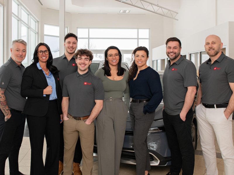 The <strong>team</strong> at Val-D'Or Toyota
